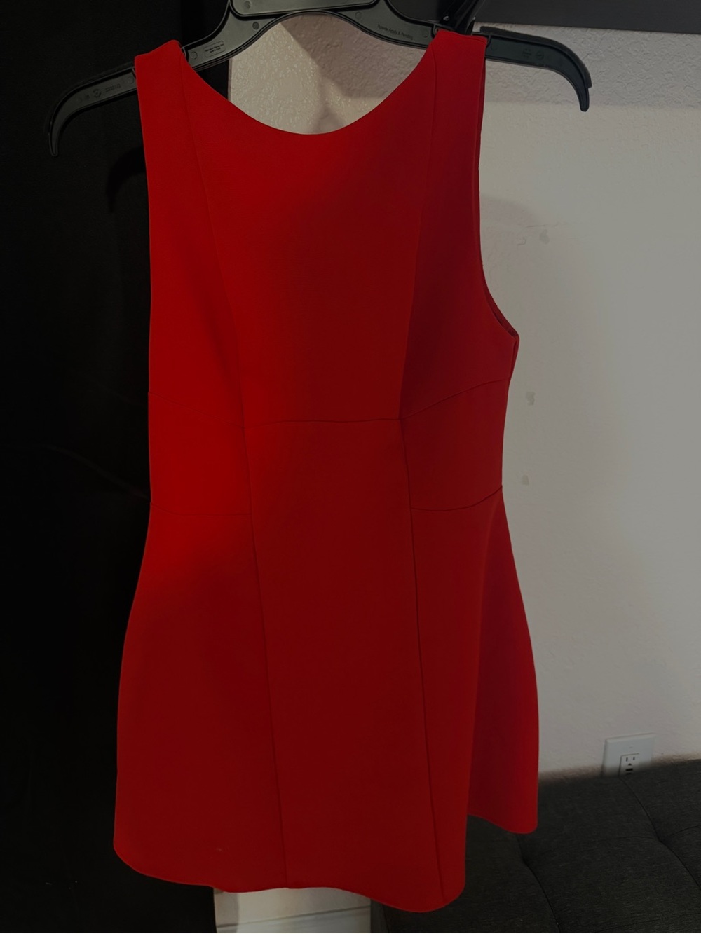 Classic Red Sleeveless Mini Dress-OH HELLO